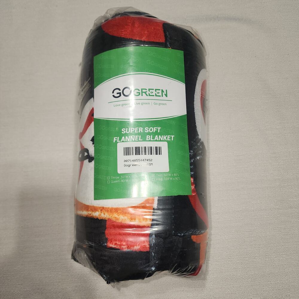 Clown plush blanket 60'' x 80''in